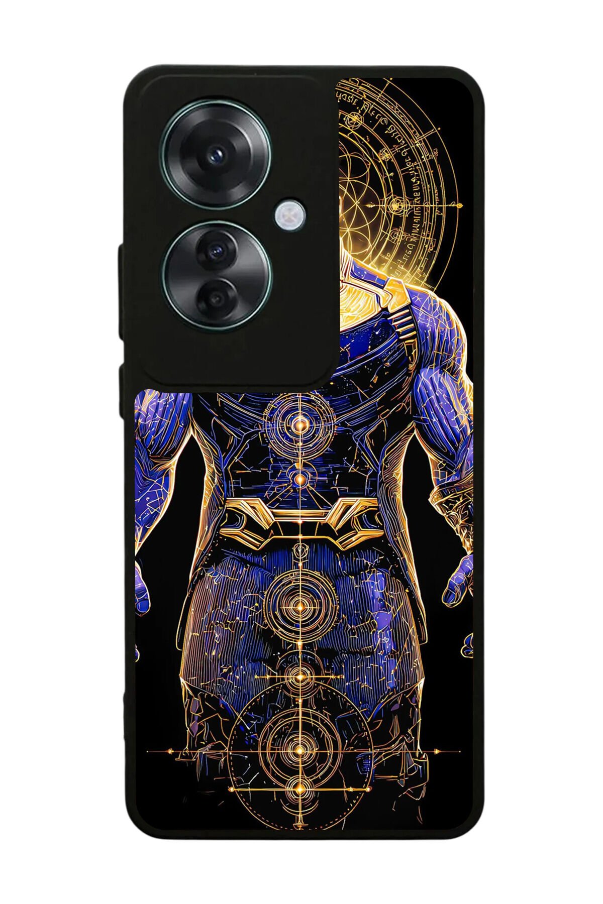Oppo Reno 11F Uyumlu Thanos Tasarımlı Glossy Premium Kılıf
