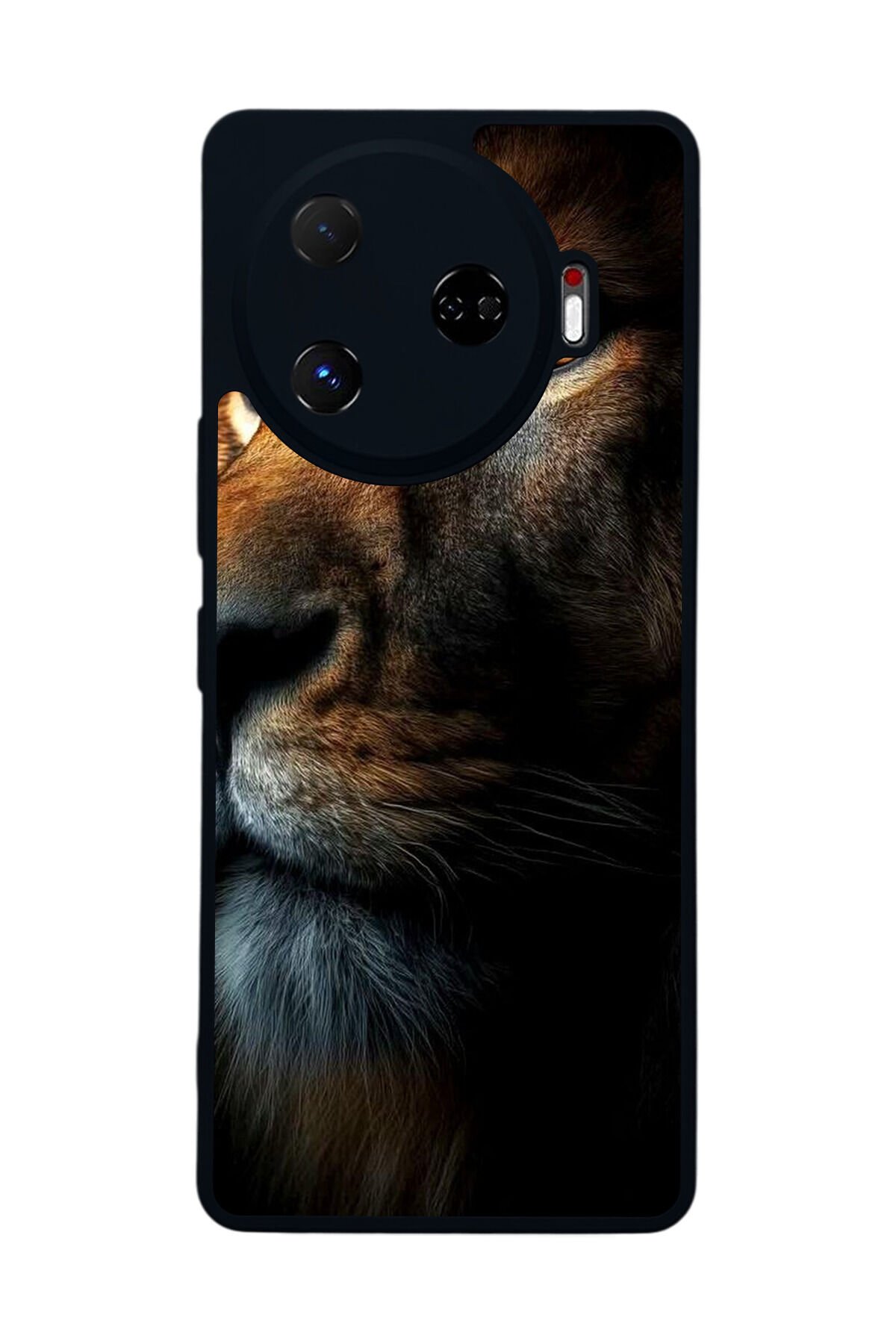 Tecno Camon 30 Pro Uyumlu Aslan Tasarımlı Glossy Premium Kılıf
