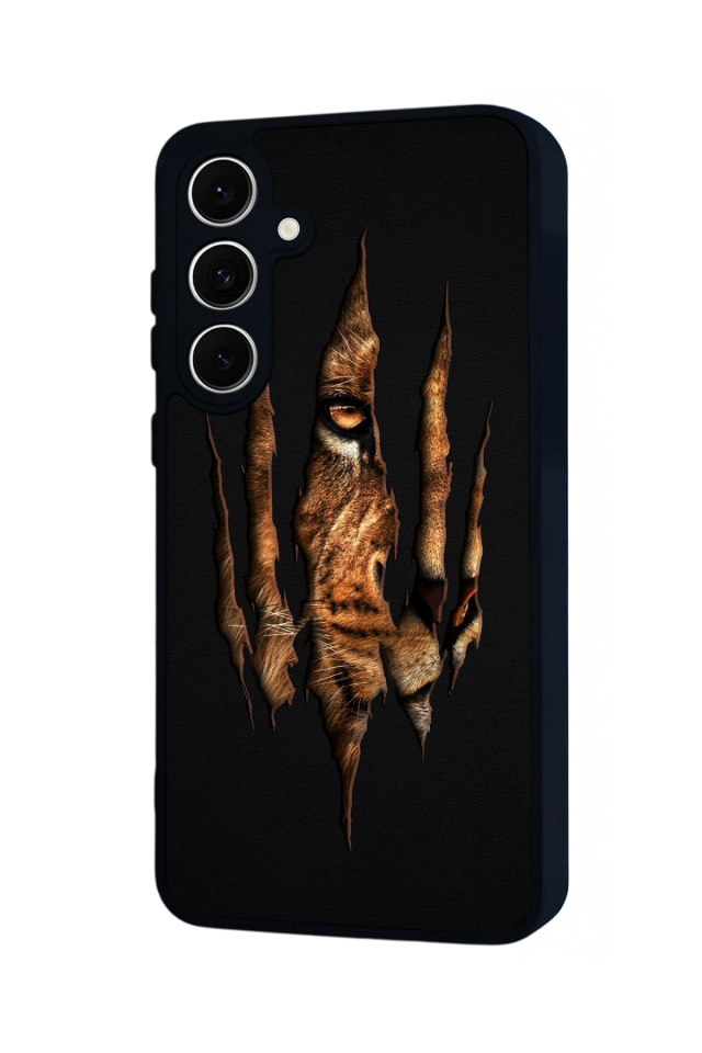 Samsung Galaxy A16 Uyumlu Aslan Tasarımlı Glossy Premium Kılıf