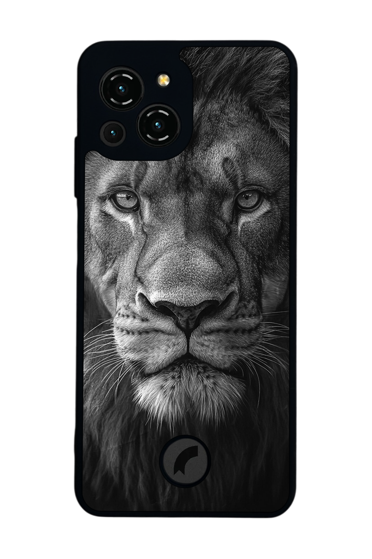 Reeder S23 Pro Max Uyumlu Aslan Tasarımlı Glossy Premium Kılıf