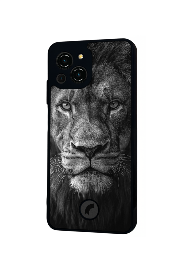 Reeder S23 Pro Max Uyumlu Aslan Tasarımlı Glossy Premium Kılıf