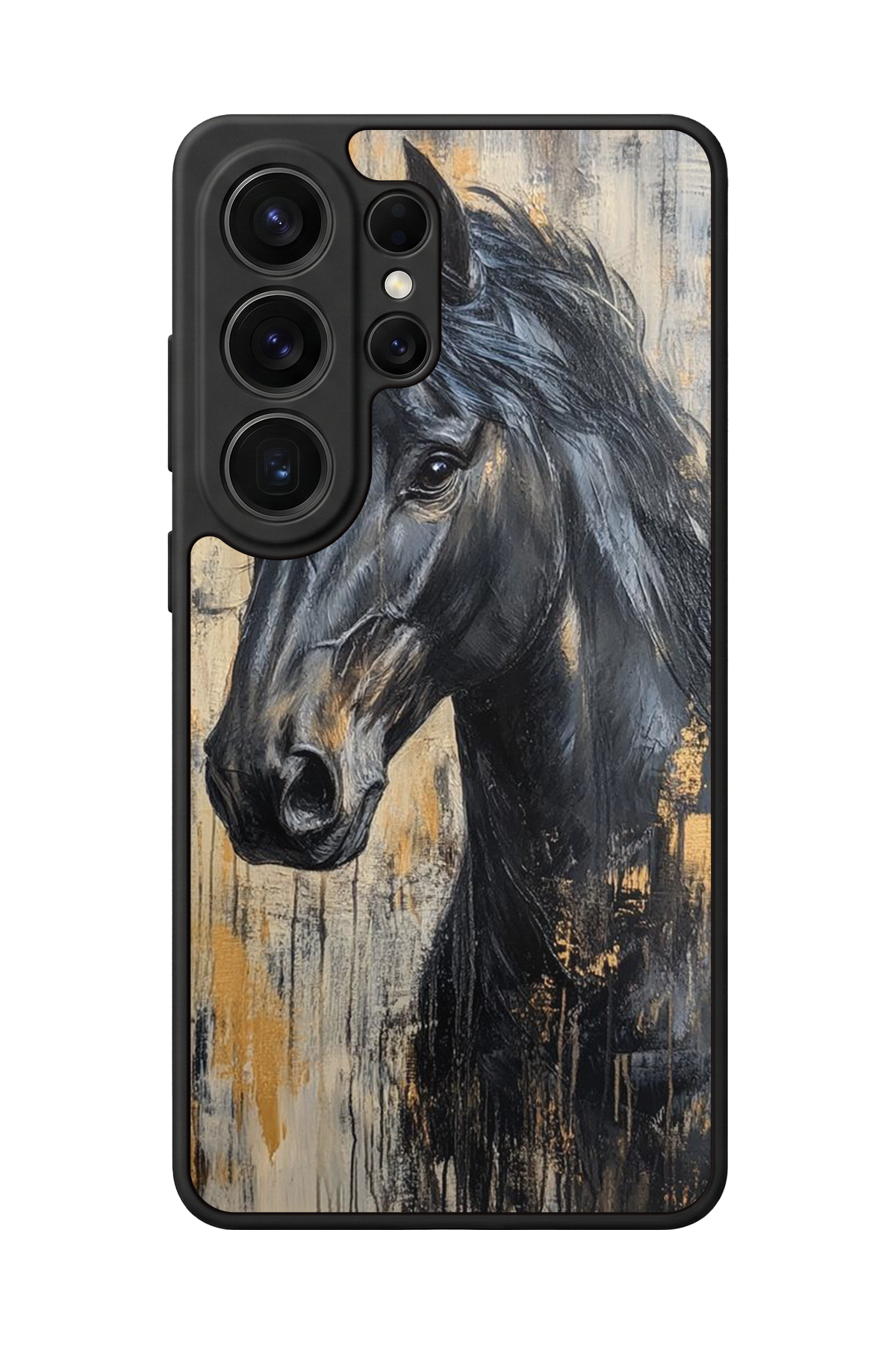 Samsung Galaxy S26 Ultra Uyumlu At Horse Tasarımlı Glossy Premium Kılıf