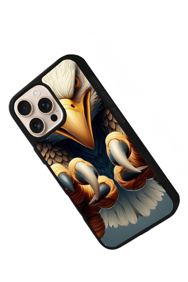 iPhone 16 Pro Max Uyumlu Besiktas Tasarımlı Glossy Premium Kılıf