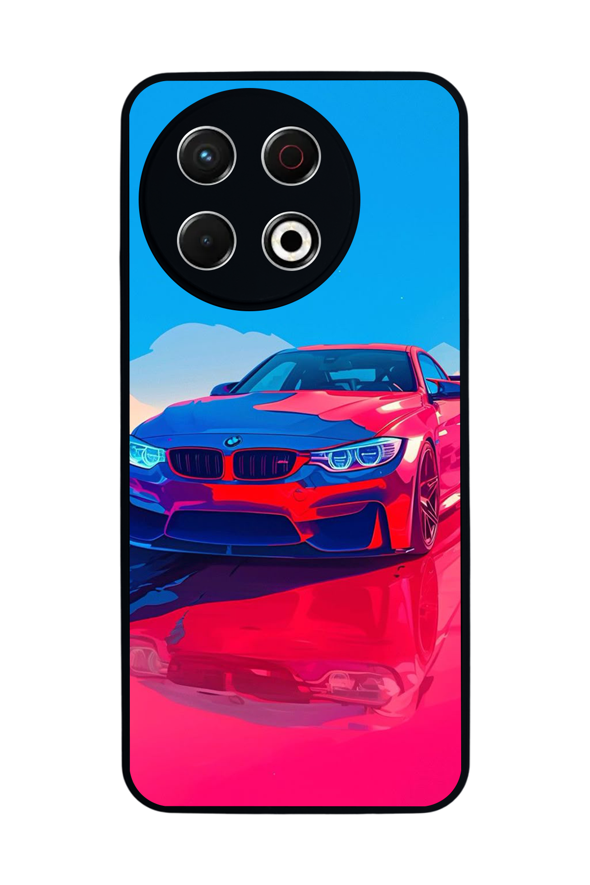 Tecno Spark 30 Pro Uyumlu BMW Tasarımlı Glossy Premium Kılıf