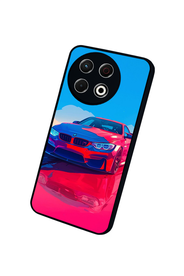 Tecno Spark 30 Pro Uyumlu BMW Tasarımlı Glossy Premium Kılıf