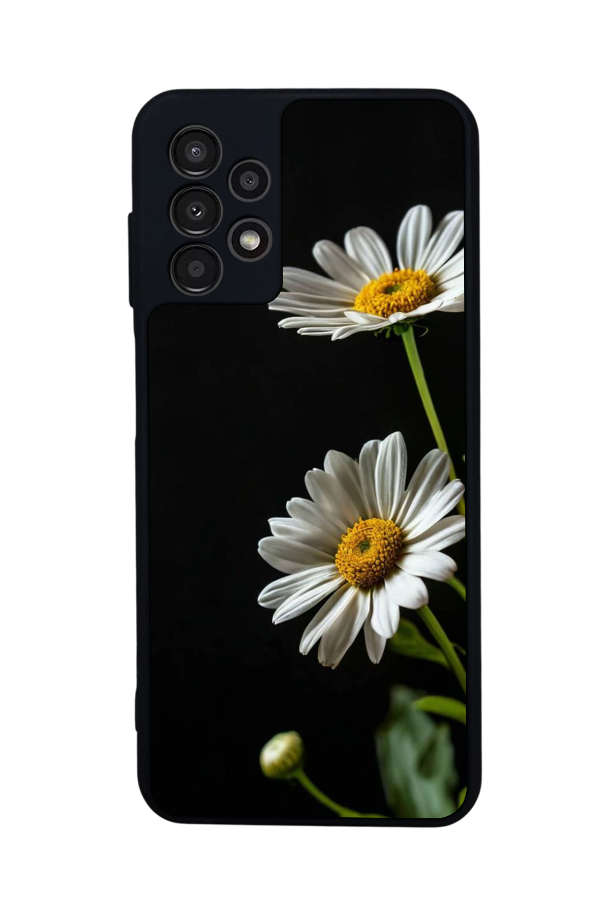 Samsung Galaxy A13 Uyumlu Cicek Tasarımlı Glossy Premium Kılıf