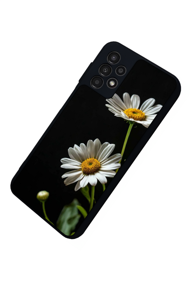 Samsung Galaxy A13 Uyumlu Cicek Tasarımlı Glossy Premium Kılıf