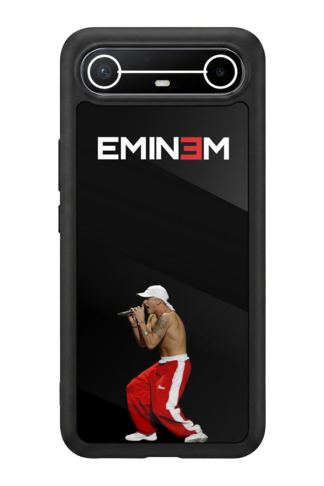 Tecno Spark Slim 5G Uyumlu Eminem Tasarımlı Glossy Premium Kılıf