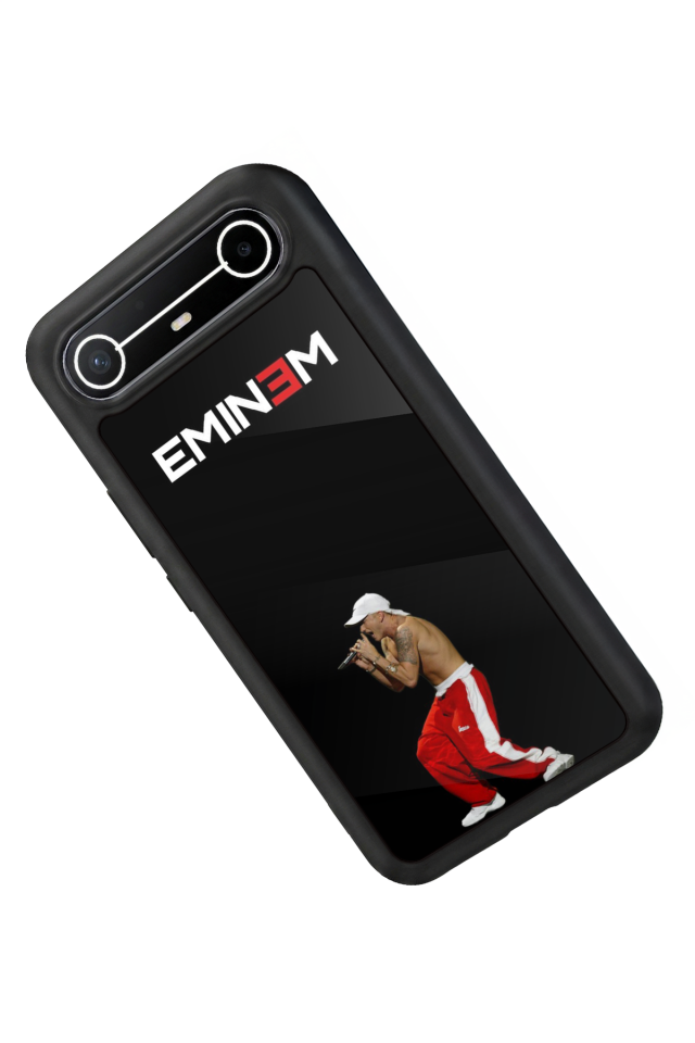 Tecno Spark Slim 5G Uyumlu Eminem Tasarımlı Glossy Premium Kılıf