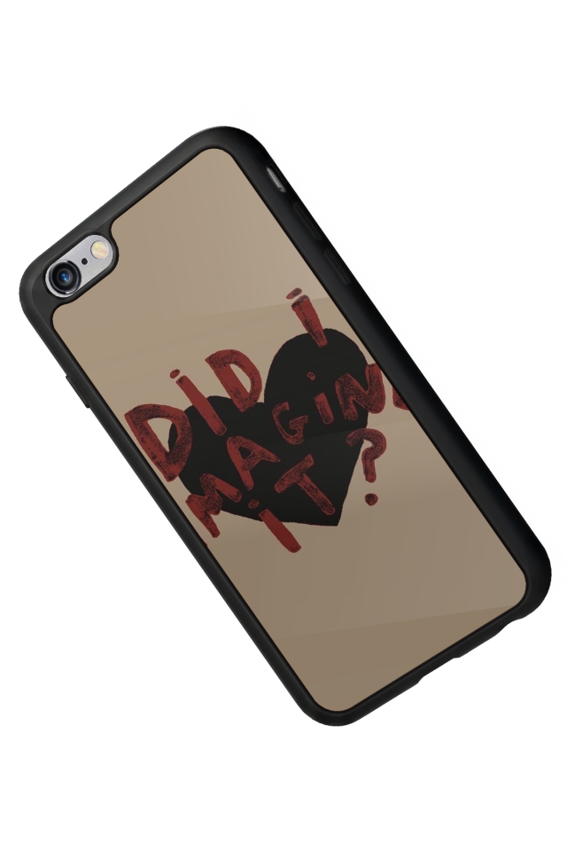 iPhone 6s Plus Uyumlu Kalp Love Tasarımlı Glossy Premium Kılıf