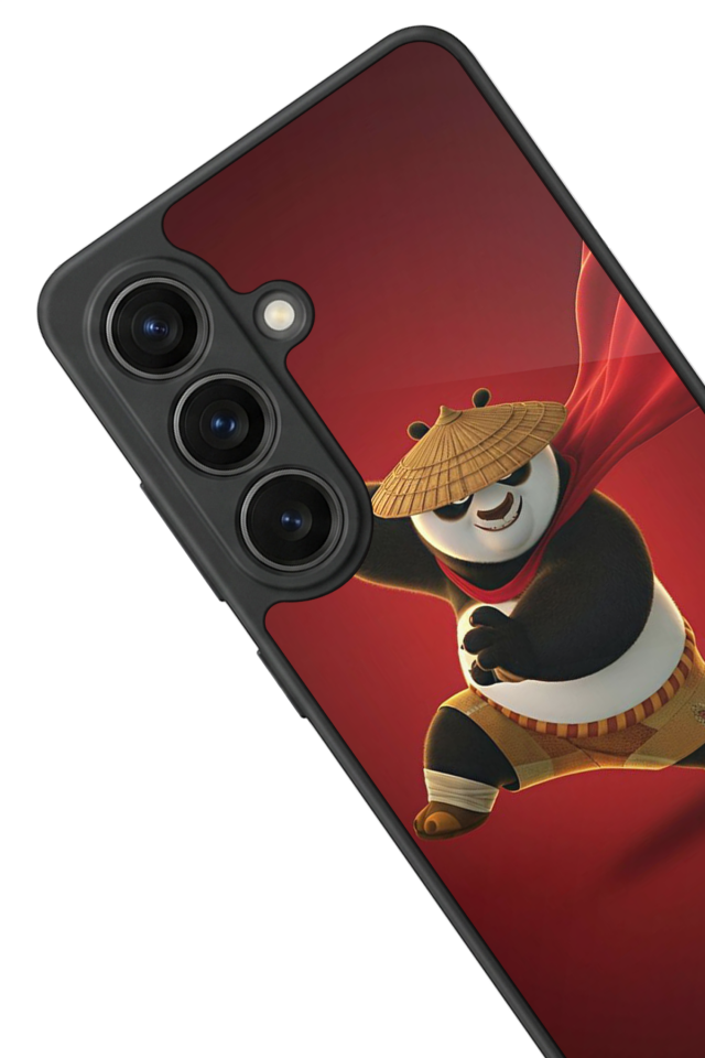 Samsung Galaxy S26 Uyumlu Kung Fu Panda Tasarımlı Glossy Premium Kılıf