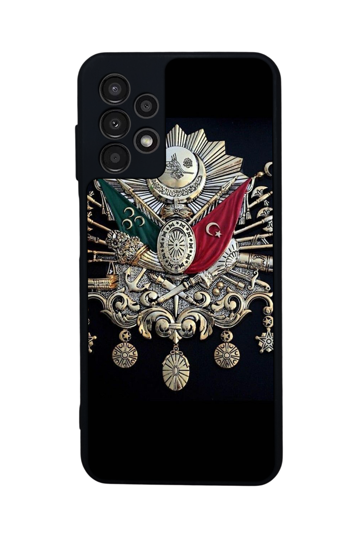 Samsung Galaxy A23 Uyumlu Osmanli Tugrasi Tasarımlı Glossy Premium Kılıf