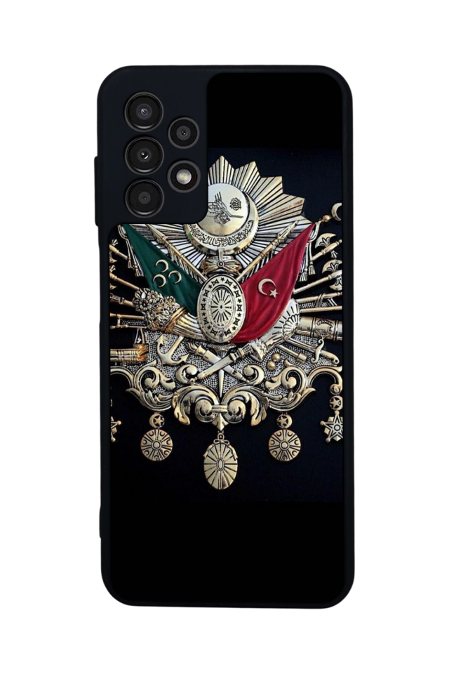 Samsung Galaxy A23 Uyumlu Osmanli Tugrasi Tasarımlı Glossy Premium Kılıf