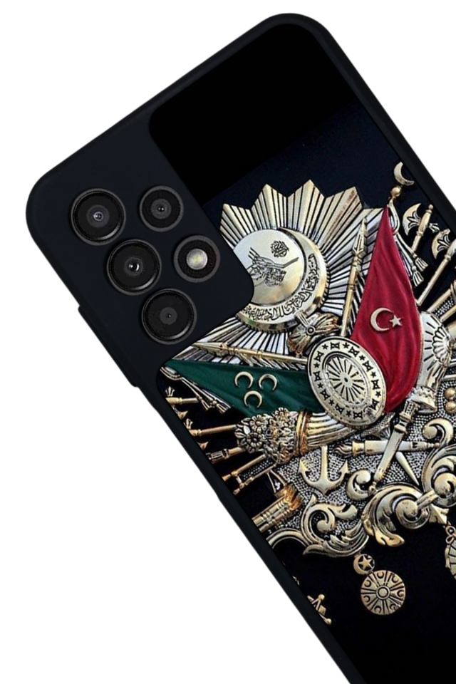 Samsung Galaxy A23 Uyumlu Osmanli Tugrasi Tasarımlı Glossy Premium Kılıf