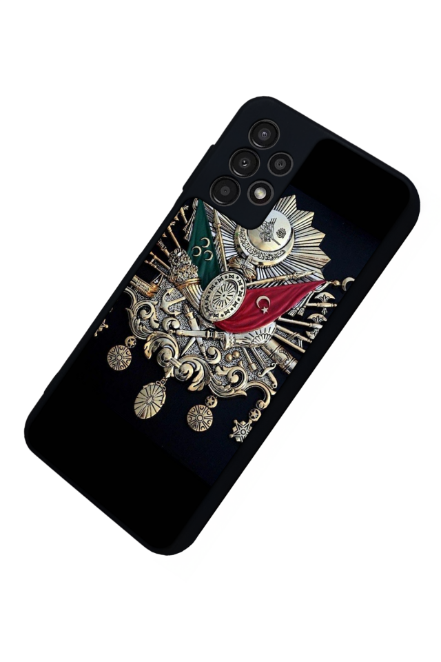 Samsung Galaxy A23 Uyumlu Osmanli Tugrasi Tasarımlı Glossy Premium Kılıf
