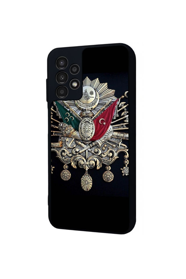 Samsung Galaxy A23 Uyumlu Osmanli Tugrasi Tasarımlı Glossy Premium Kılıf