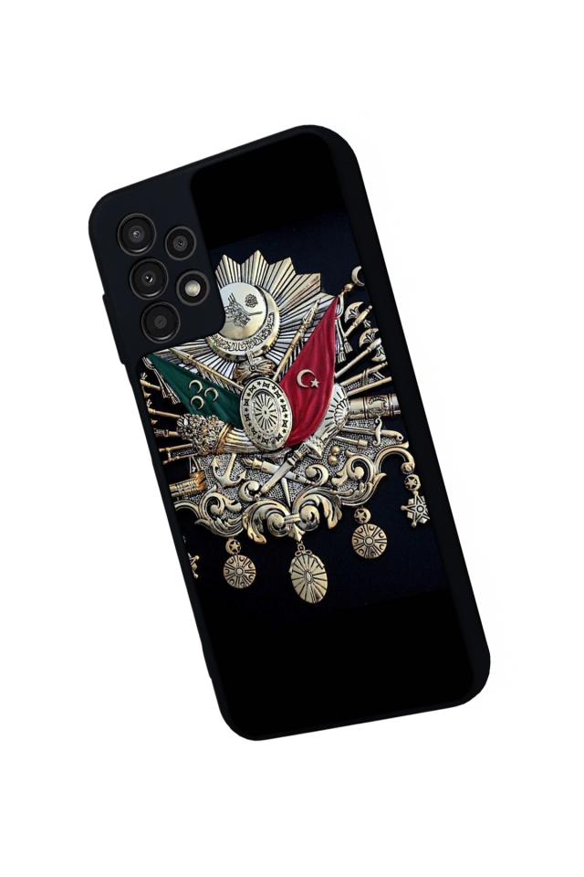 Samsung Galaxy A23 Uyumlu Osmanli Tugrasi Tasarımlı Glossy Premium Kılıf