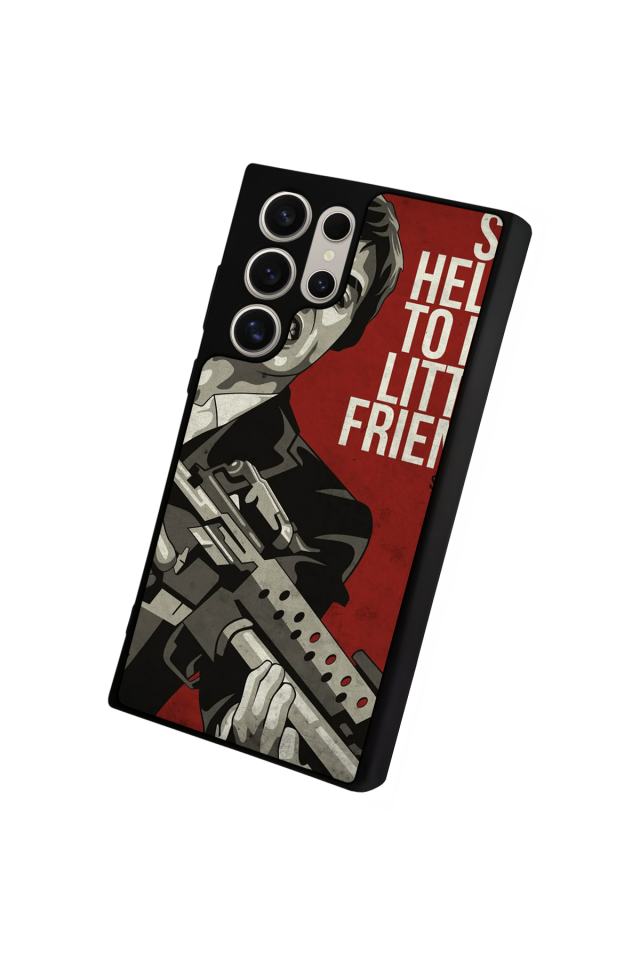 Samsung Galaxy S24 Ultra Uyumlu Scarface Tasarımlı Glossy Premium Kılıf