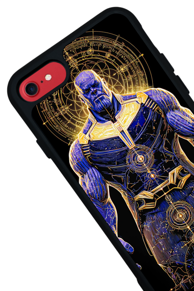 iPhone 8 Uyumlu Thanos Tasarımlı Glossy Premium Kılıf