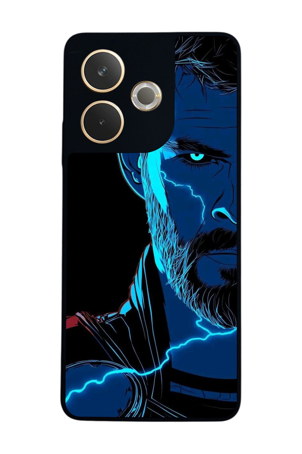 Oppo A5 Pro Uyumlu Thor Tasarımlı Glossy Premium Kılıf