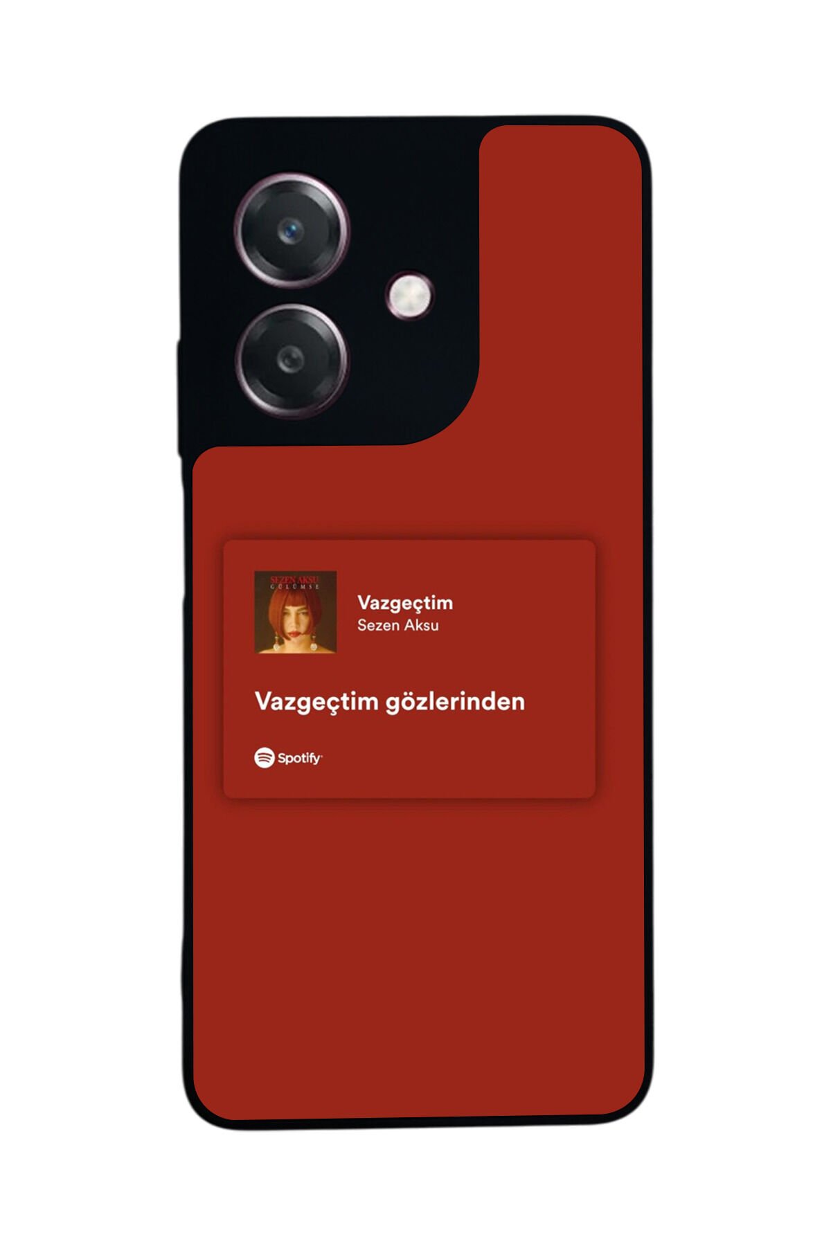 Oppo A3 5G Uyumlu Sarki Sozleri Tasarımlı Glossy Premium Kılıf