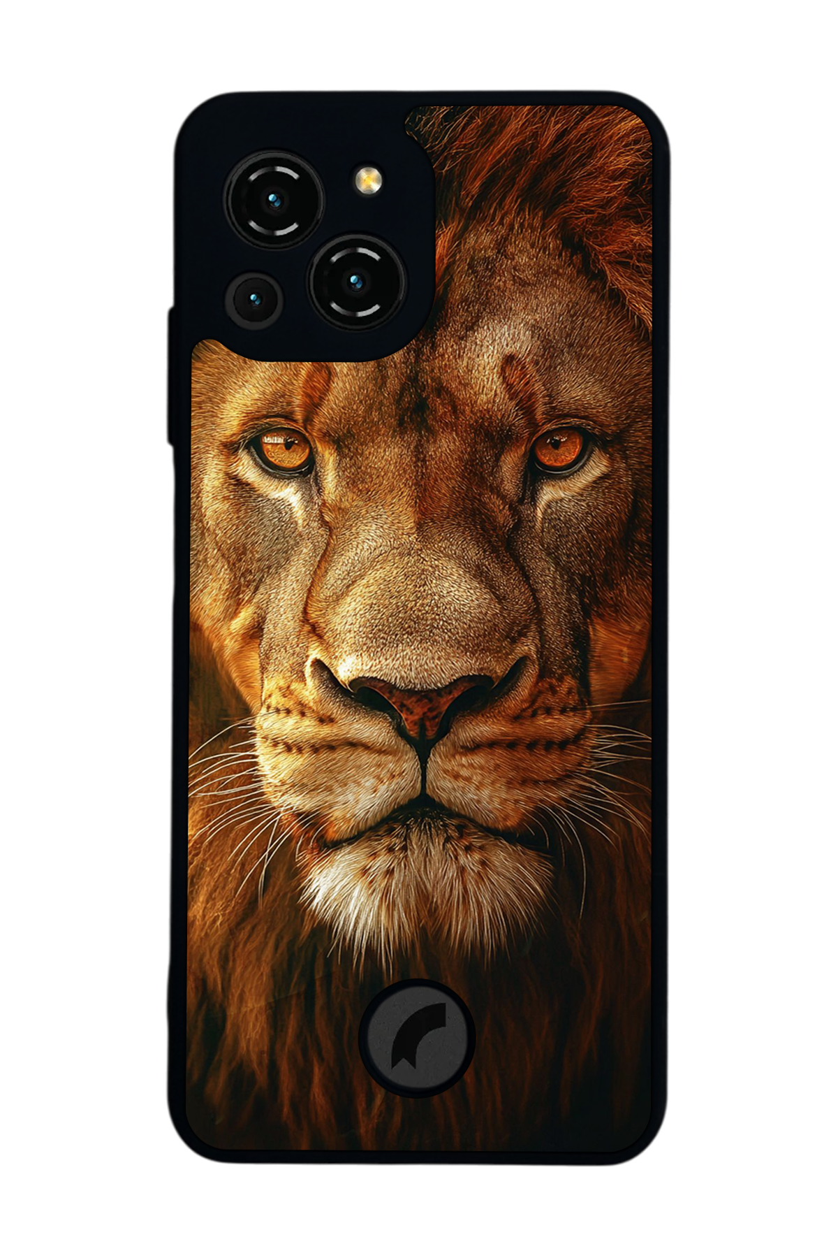 Reeder S23 Pro Max Uyumlu Aslan Tasarımlı Glossy Premium Kılıf