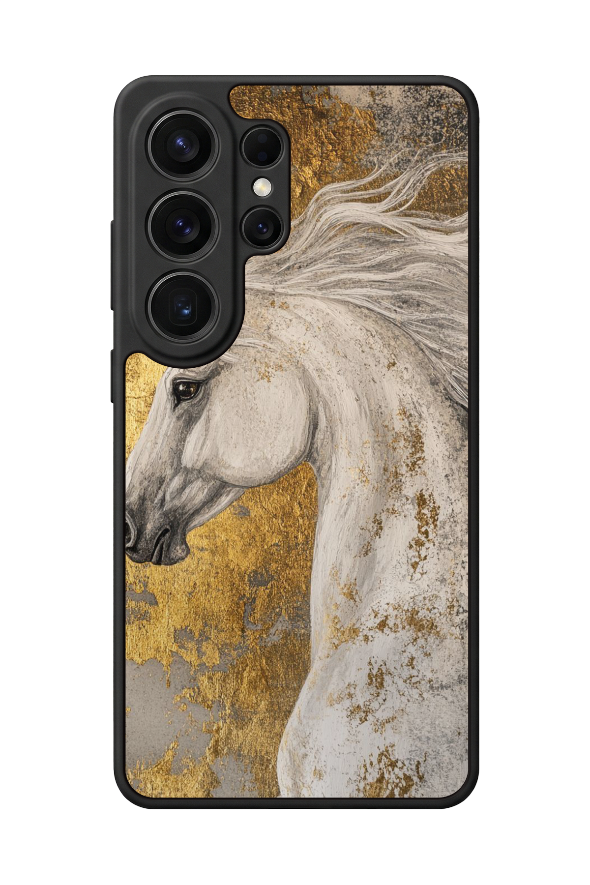 Samsung Galaxy S26 Ultra Uyumlu At Horse Tasarımlı Glossy Premium Kılıf