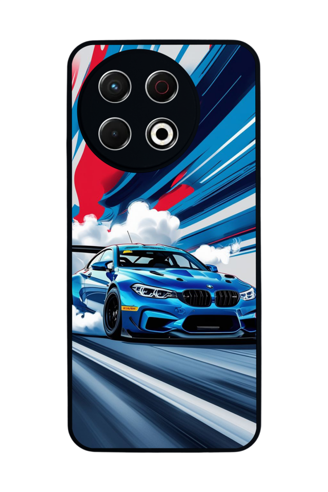 Tecno Spark 30 Pro Uyumlu BMW Tasarımlı Glossy Premium Kılıf