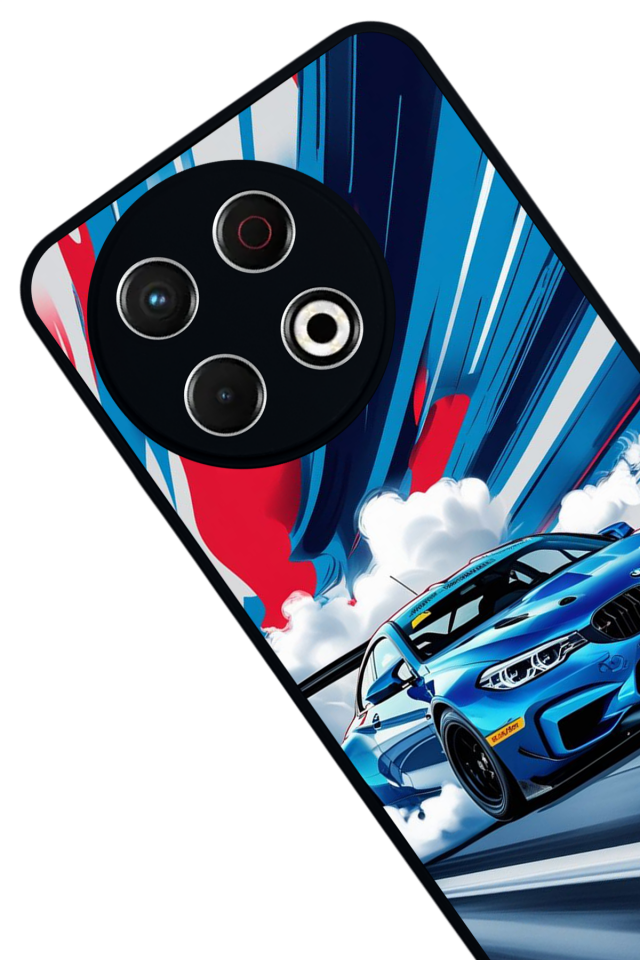 Tecno Spark 30 Pro Uyumlu BMW Tasarımlı Glossy Premium Kılıf