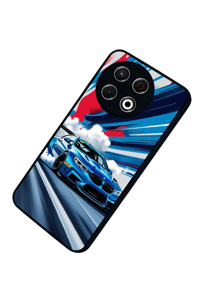 Tecno Spark 30 Pro Uyumlu BMW Tasarımlı Glossy Premium Kılıf