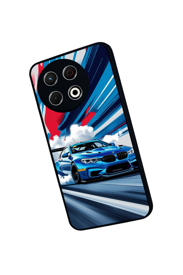 Tecno Spark 30 Pro Uyumlu BMW Tasarımlı Glossy Premium Kılıf