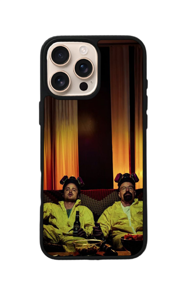 iPhone 16 Pro Max Uyumlu BreakingBad Tasarımlı Glossy Premium Kılıf