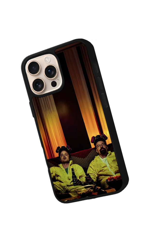 iPhone 16 Pro Max Uyumlu BreakingBad Tasarımlı Glossy Premium Kılıf
