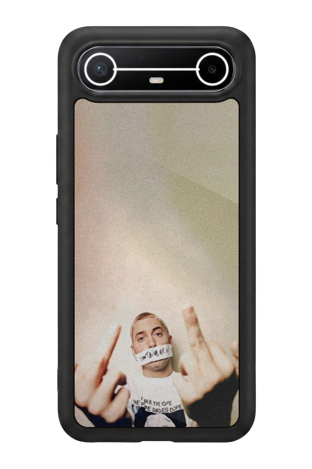 Tecno Spark Slim 5G Uyumlu Eminem Tasarımlı Glossy Premium Kılıf
