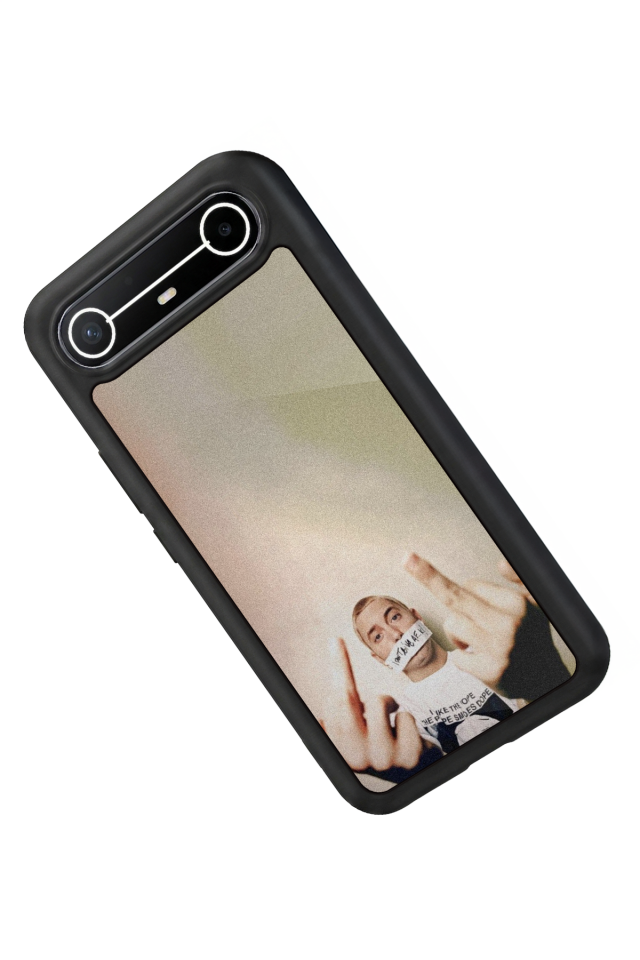 Tecno Spark Slim 5G Uyumlu Eminem Tasarımlı Glossy Premium Kılıf