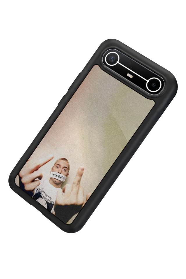 Tecno Spark Slim 5G Uyumlu Eminem Tasarımlı Glossy Premium Kılıf