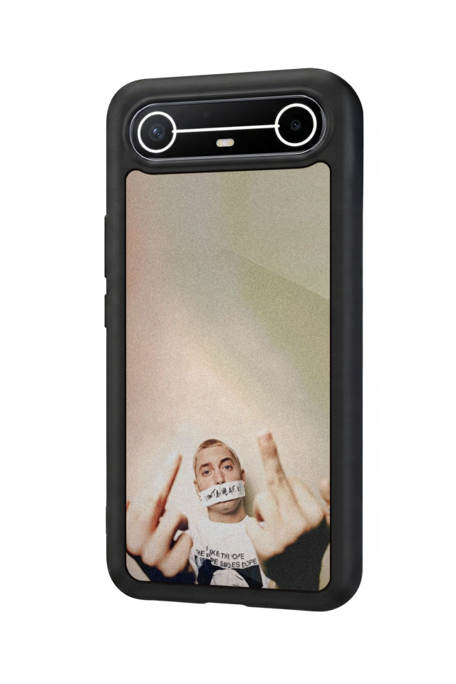 Tecno Spark Slim 5G Uyumlu Eminem Tasarımlı Glossy Premium Kılıf