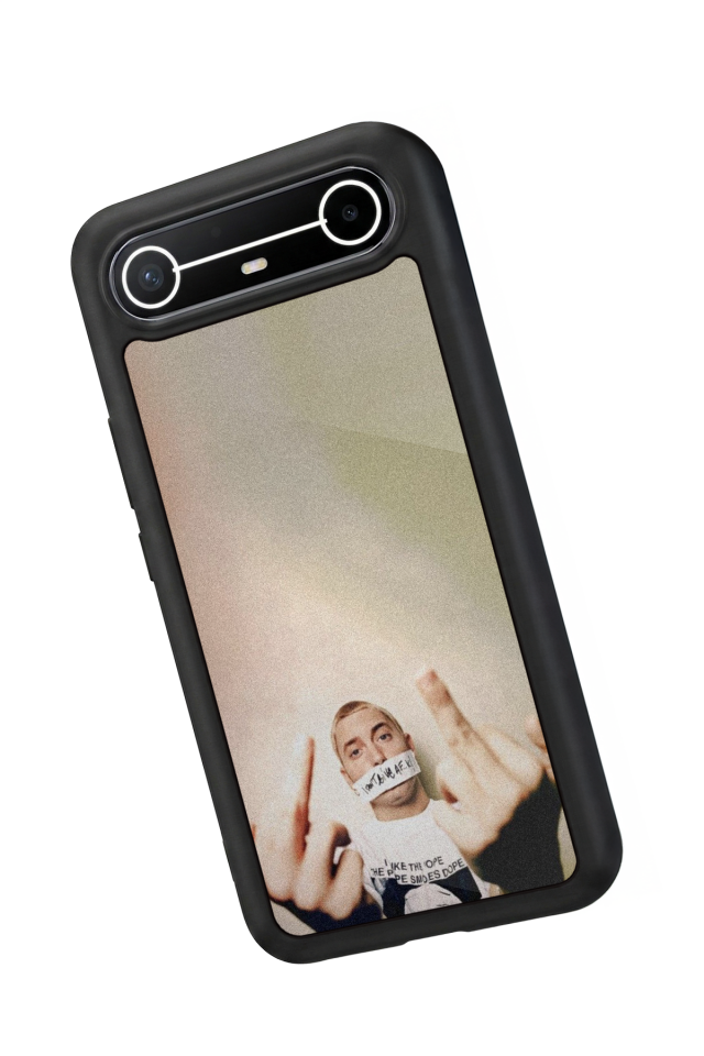 Tecno Spark Slim 5G Uyumlu Eminem Tasarımlı Glossy Premium Kılıf