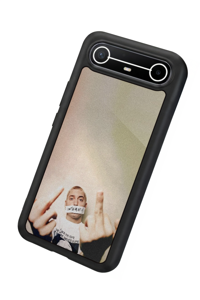Tecno Spark Slim 5G Uyumlu Eminem Tasarımlı Glossy Premium Kılıf