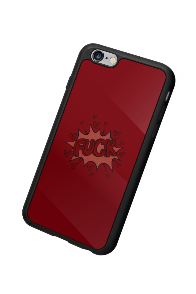 iPhone 6s Plus Uyumlu Kalp Love Tasarımlı Glossy Premium Kılıf