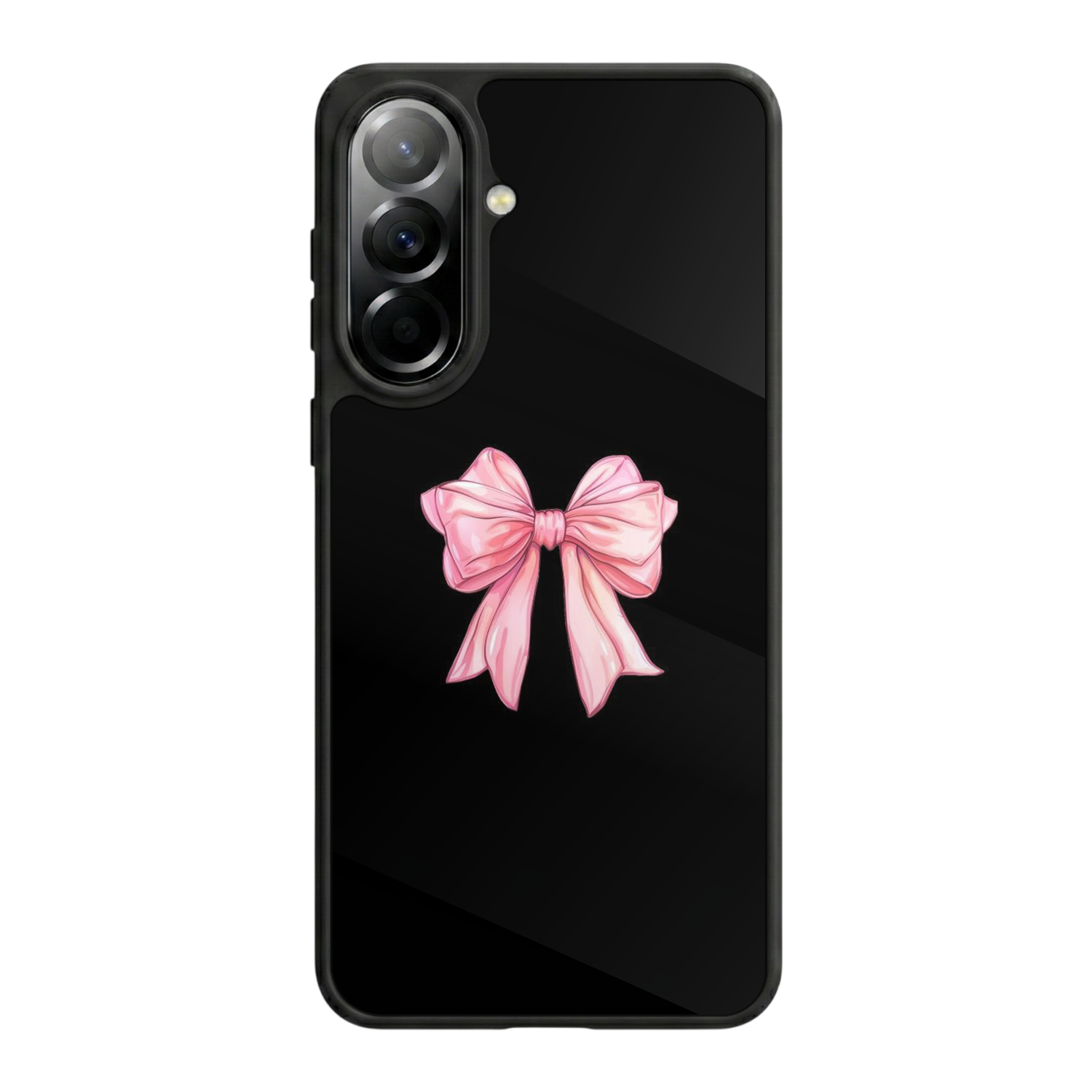 Samsung Galaxy A37 Uyumlu Kurdele Tasarımlı Glossy Premium Kılıf