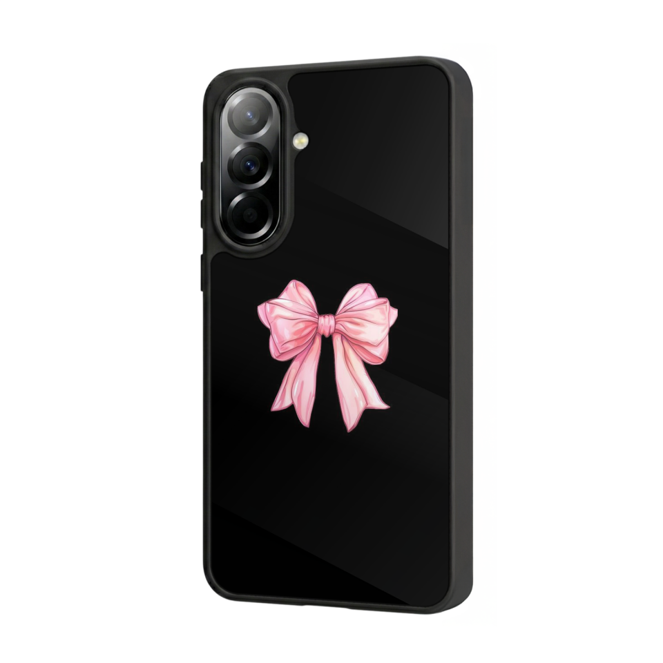 Samsung Galaxy A37 Uyumlu Kurdele Tasarımlı Glossy Premium Kılıf