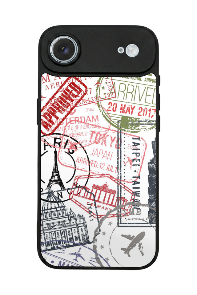 iPhone 17 Air Uyumlu Poster Tasarımlı Glossy Premium Kılıf
