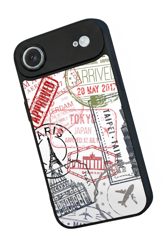 iPhone 17 Air Uyumlu Poster Tasarımlı Glossy Premium Kılıf