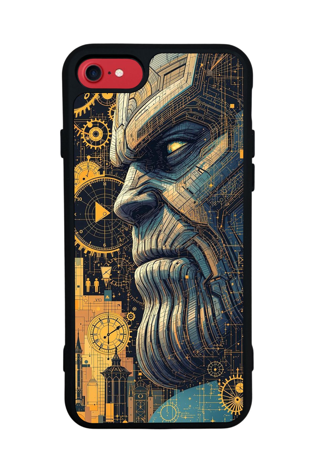 iPhone 8 Uyumlu Thanos Tasarımlı Glossy Premium Kılıf
