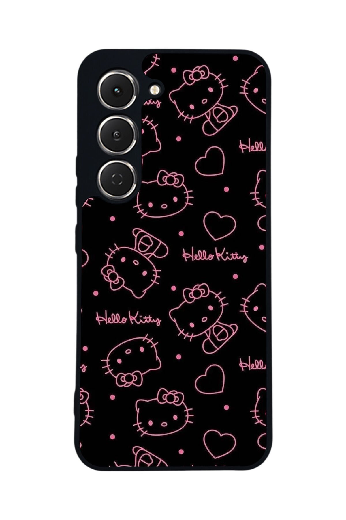 Tecno Spark 40 Pro Uyumlu HelloKitty Tasarımlı Glossy Premium Kılıf