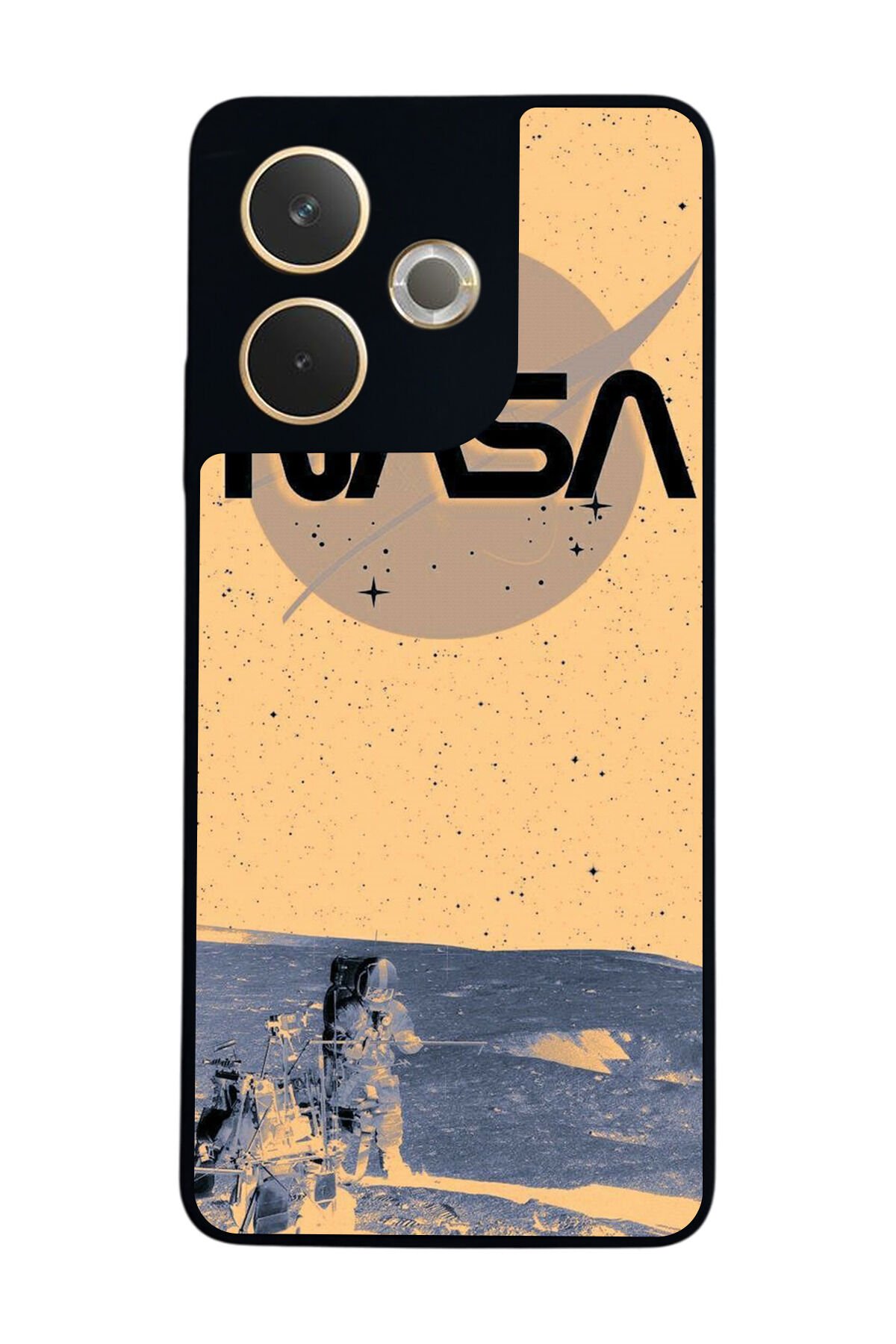 Oppo A5 Pro Uyumlu Nasa Tasarımlı Glossy Premium Kılıf