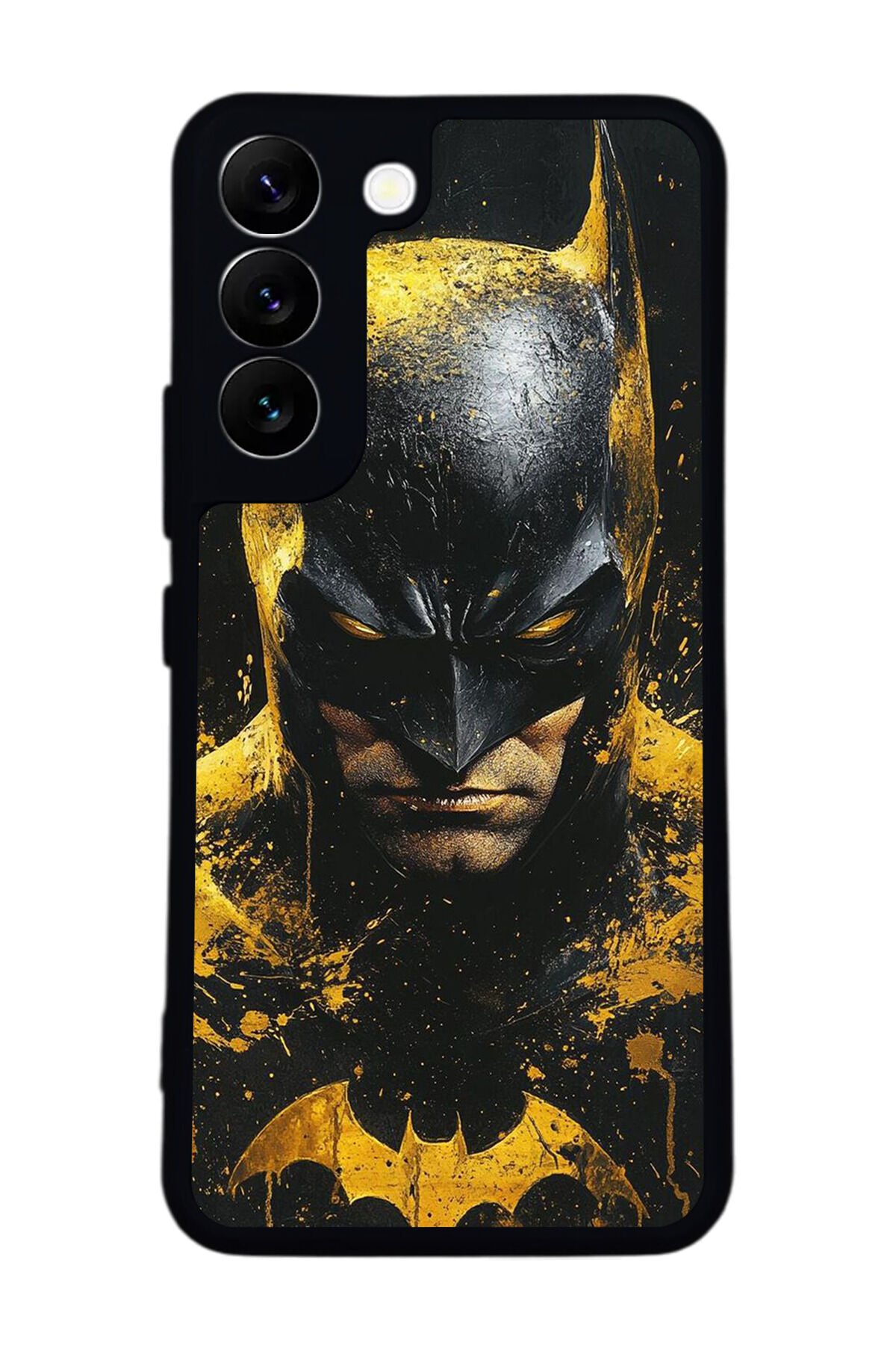 Samsung Galaxy S22 Uyumlu Batman Tasarımlı Glossy Premium Kılıf