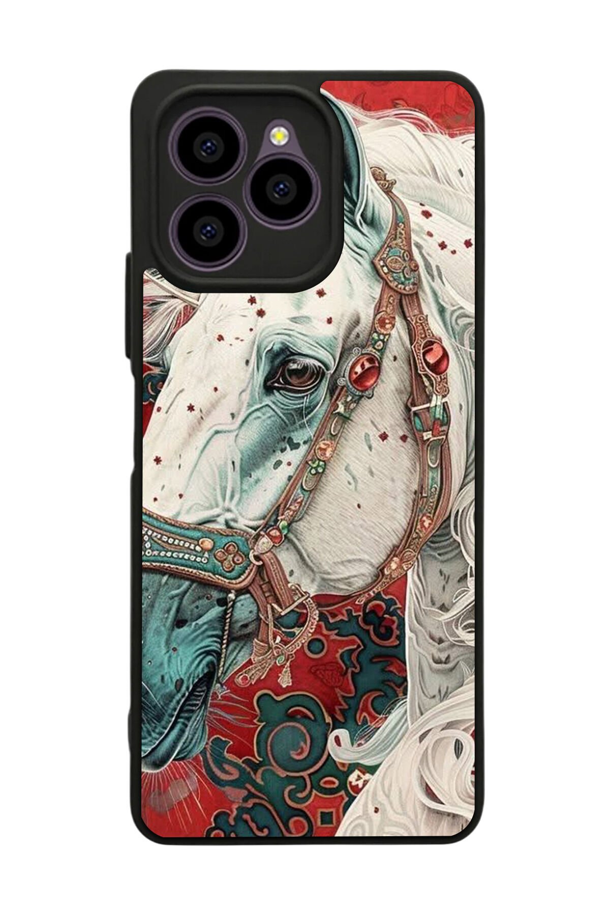 Omix X6 Uyumlu At Horse Tasarımlı Glossy Premium Kılıf