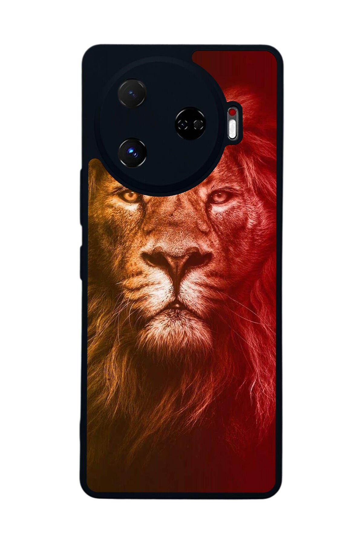 Tecno Camon 30 Pro Uyumlu Aslan Tasarımlı Glossy Premium Kılıf
